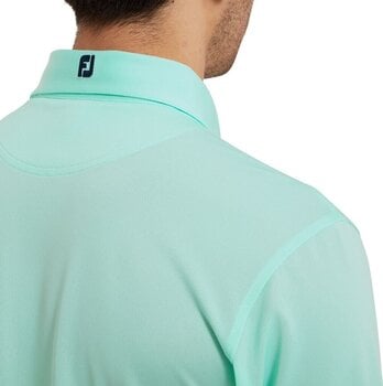 Chemise polo Footjoy Stretch Pique Solid Sea Glass L - 5