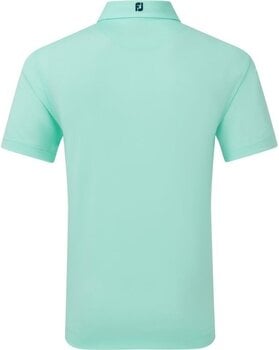 Camisa pólo Footjoy Stretch Pique Solid Sea Glass XL - 2