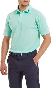Chemise polo Footjoy Stretch Pique Solid Sea Glass XL - 3