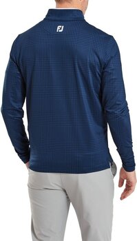 Bluza z kapturem/Sweter Footjoy Glen Plaid Print Chill-Out Navy M - 4