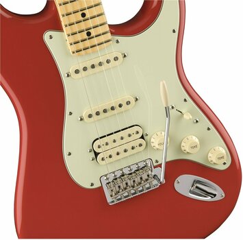 Electric guitar Fender American Special Stratocaster HSS MN Fiesta Red - 4