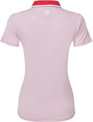 Polo košile Footjoy Colour Block Lisle Pink/Red L Polo košile - 1