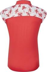 Polo košile Footjoy Blocked Floral Print Lisle Red - 1