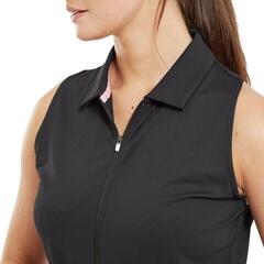 Polo košile Footjoy Sleeveless Romper Black - 4
