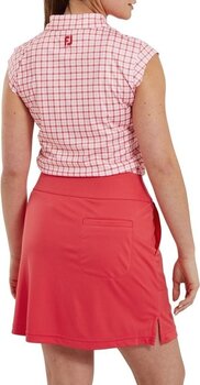 Skirt / Dress Footjoy Gingham Trim Skort Red S - 4