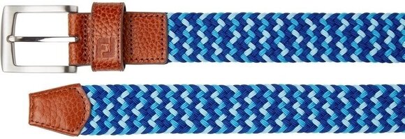 Belt Footjoy Braided Belt Deep Blue/Blue Sky/Ocean Regular - 4