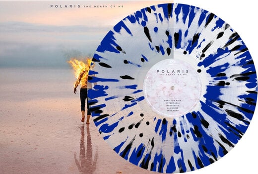 Vinyl Record Polaris - Death Of Me (Clear Blue Splatter Coloured) (LP) - 2
