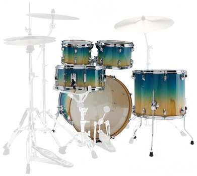 Akustik-Drumset Tama CL52KRS-PCLP Caribbean Lacebark Pine Fade - 2
