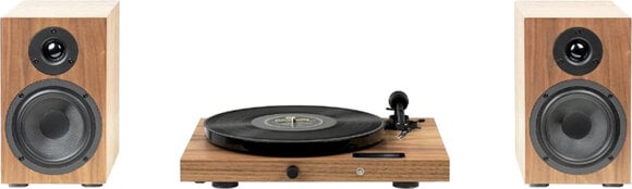 Gramofon komplet Pro-Ject Juke Box E1 + Speaker Box 5 OM5e Walnut - 2
