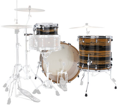 Set akustičnih bubnjeva Tama CK32RZS-NET Natural Ebony Tiger Wrap - 2