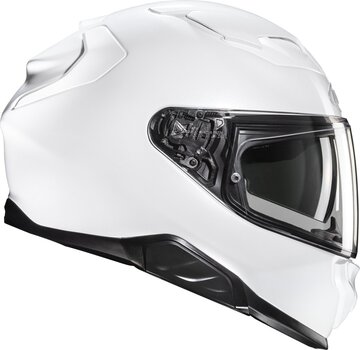 Helm HJC F71 Solid Pearl White XS Helm - 5