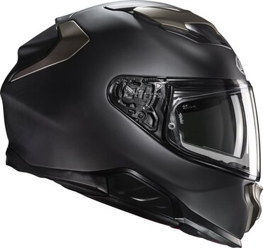 Helm HJC F71 Solid Semi Flat Black Titanium L Helm - 3