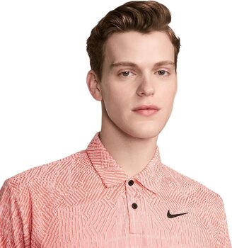 Polo-Shirt Nike Dri-Fit ADV Tour Mens Polo Ice/Madder Root/Black M - 3