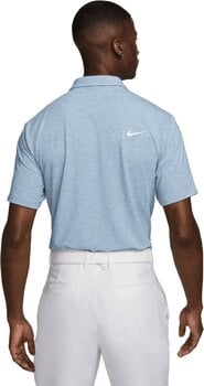 Риза за поло Nike Dri-Fit Tour Heather Mens Polo Aegean Storm/White L - 2