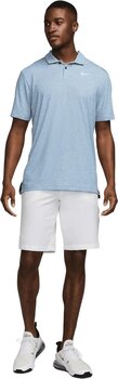 Pikétröja Nike Dri-Fit Tour Heather Mens Aegean Storm/White S Pikétröja - 7