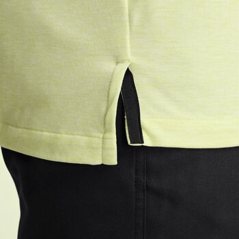 Polo-Shirt Nike Dri-Fit Tour Heather Mens Polo Light Lemon Twist/Black L - 5