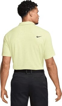 Polo košile Nike Dri-Fit Tour Heather Mens Polo Light Lemon Twist/Black S - 2