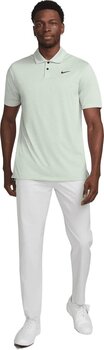 Koszulka Polo Nike Dri-Fit Tour Jacquard Mens Polo Honeydew/Sea Glass/Oil Green/Black L - 6