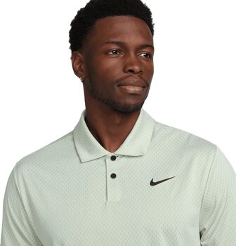 Polo-Shirt Nike Dri-Fit Tour Jacquard Mens Honeydew/Sea Glass/Oil Green/Black M Polo-Shirt - 3