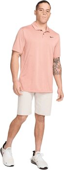 Pikétröja Nike Dri-Fit Tour Jacquard Mens Polo Light Madder Root/Guava Ice/Black L - 6