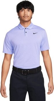 Polo Shirt Nike Dri-Fit Tour Jacquard Mens Polo Rush Fuchsia/Lilac Bloom/Black L - 8
