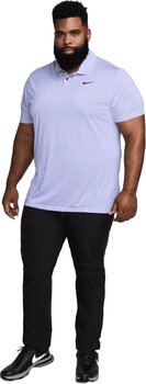 Polo majice Nike Dri-Fit Tour Jacquard Mens Polo Rush Fuchsia/Lilac Bloom/Black M - 7