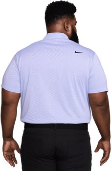 Chemise polo Nike Dri-Fit Tour Jacquard Mens Rush Fuchsia/Lilac Bloom/Black S Chemise polo - 2