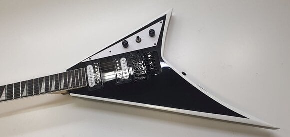 Elektrische gitaar Jackson JS Series Rhoads JS32 AH Black with White Bevels (Alleen uitgepakt) - 2