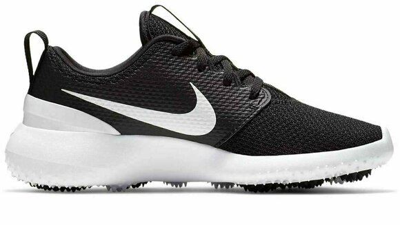 Junior čevlji za golf Nike Roshe G Junior Golf Shoes Black/White US1Y - 3