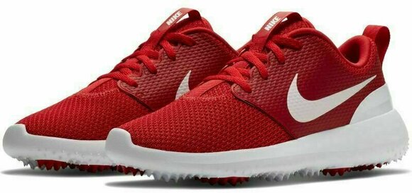 Calçado de golfe júnior Nike Roshe G Junior Golf Shoes University Red/White US1Y - 4