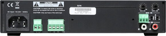 Amplificateur pour installations AUDAC COM104 Amplificateur pour installations - 2