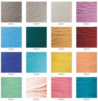 Плетива прежда Himalaya Super Soft Yarn 80801 - 3