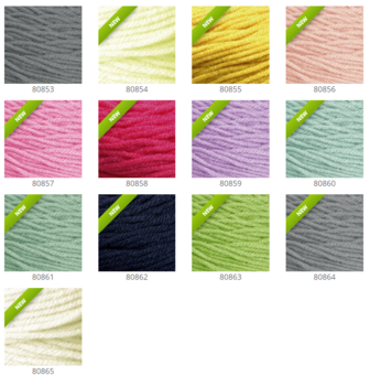 Νήμα Πλεξίματος Himalaya Super Soft Yarn 80807 - 5