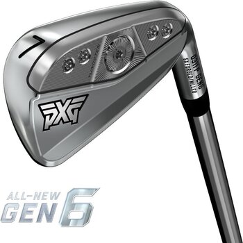 Стик за голф - Метални PXG GEN6 0311P Double Chrome Irons LH 5-PW Regular Steel - 2