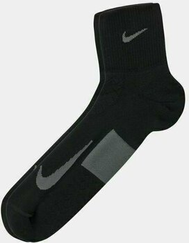 Socks Nike Golf Elt Cush Quarter Black/Dark Grey/Dark Grey 8-9.5 - 2