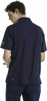 Camiseta polo Puma Aloha Blue M - 4