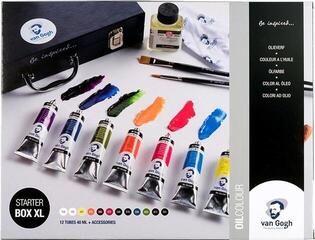 Tempera ad olio Van Gogh Starter Box XL Set di colori ad olio 12 x 40 ml - 1