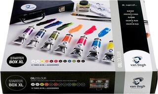 Tempera ad olio Van Gogh Starter Box XL Set di colori ad olio 12 x 40 ml - 2
