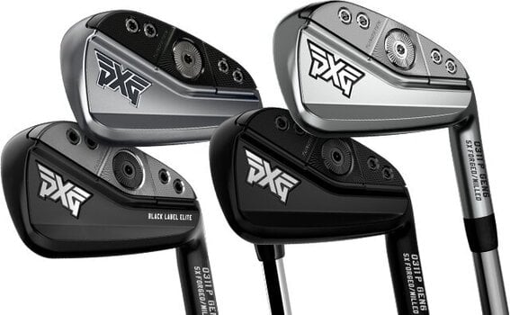 Golfschläger - Eisen PXG GEN6 0311P Double Black Irons RH 5-PW Regular Graphite - 14