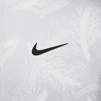 Риза за поло Nike Dri-Fit Tour Pine Print Mens Polo Summit White/Black L - 4