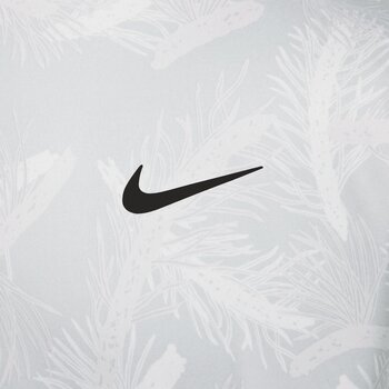 Polo trøje Nike Dri-Fit Tour Pine Print Mens Polo Summit White/Black M - 4