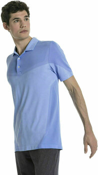Camisa pólo Puma Evoknit Block Seamless Mens Polo Shirt Marina XL - 3