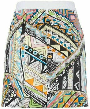 Skirt / Dress Golfino Tribal Print White 36 - 2