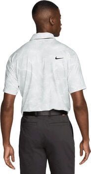 Camiseta polo Nike Dri-Fit Tour Pine Print Mens Polo Summit White/Black S Camiseta polo - 2