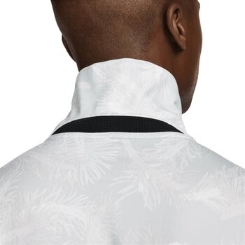 Camiseta polo Nike Dri-Fit Tour Pine Print Mens Polo Summit White/Black S Camiseta polo - 6