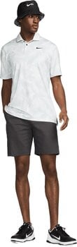 Polo Shirt Nike Dri-Fit Tour Pine Print Mens Polo Summit White/Black XL Polo Shirt - 7