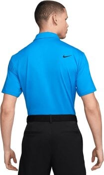 Polo trøje Nike Dri-Fit Tour Solid Mens Polo Light Photo Blue/Black L Polo trøje - 2