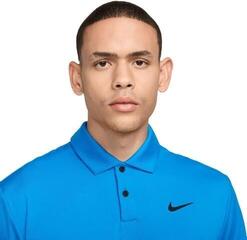 Chemise polo Nike Dri-Fit Tour Mens Solid Golf Light Photo Blue/Black L Chemise polo - 2