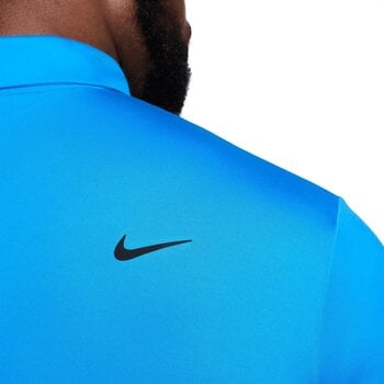 Polo-Shirt Nike Dri-Fit Tour Solid Mens Polo Light Photo Blue/Black L - 9