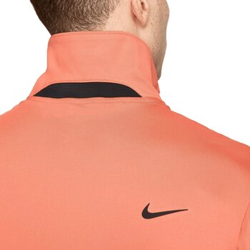 Polo košile Nike Dri-Fit Tour Solid Mens Polo Madder Root/Black 2XL - 4